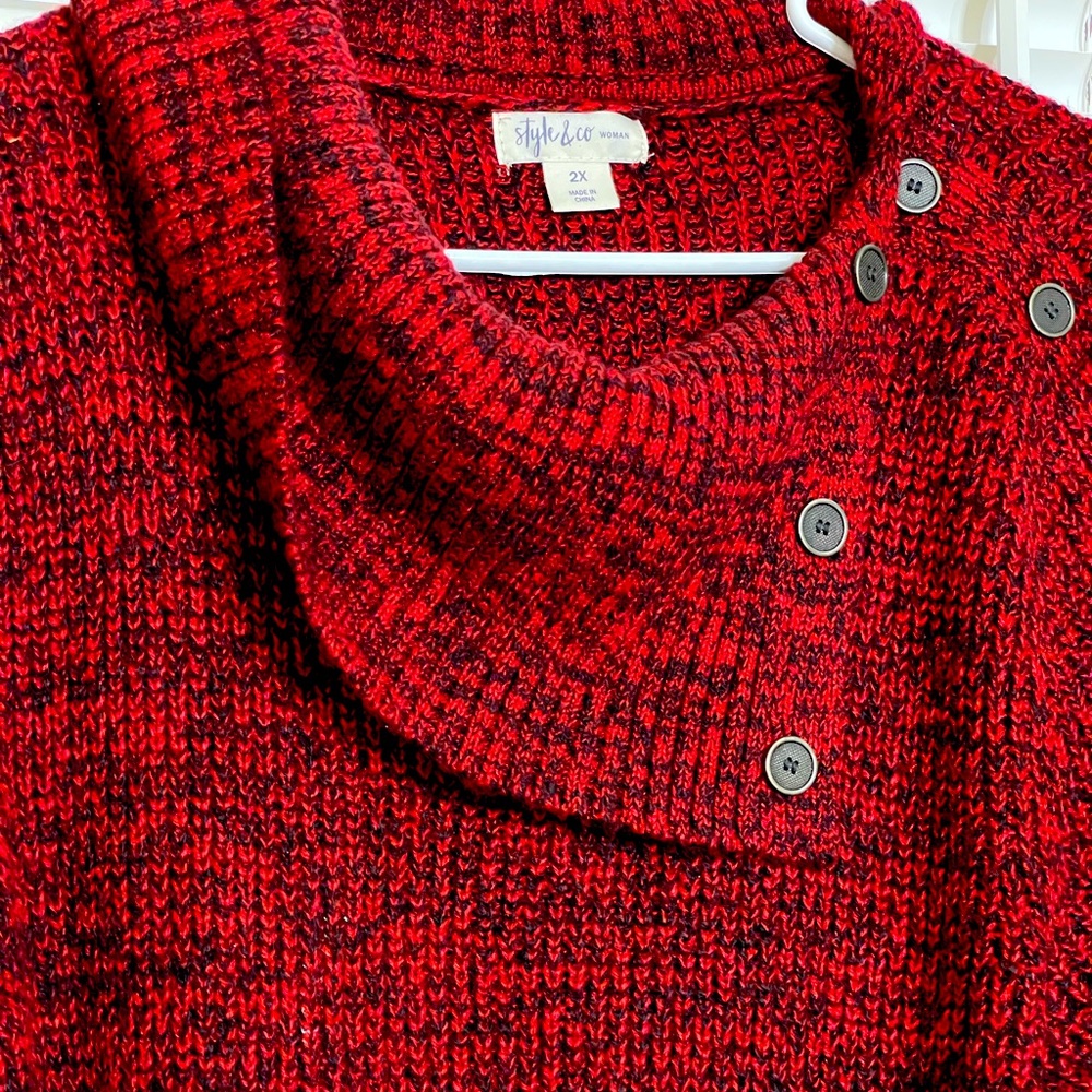 Comfy oversized knitted sweater